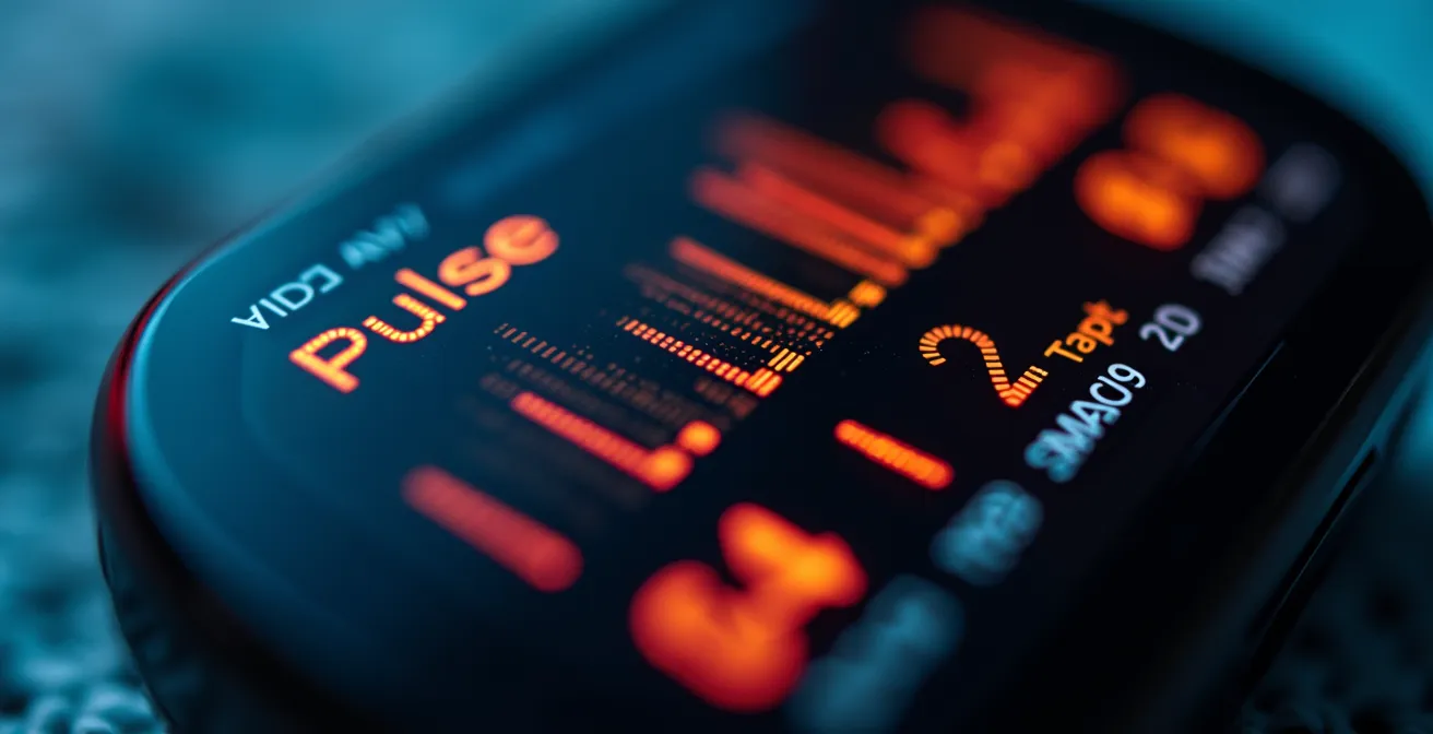 Detailansicht der Borg-Skala zur Messung der subjektiven Anstrengung beim HIIT