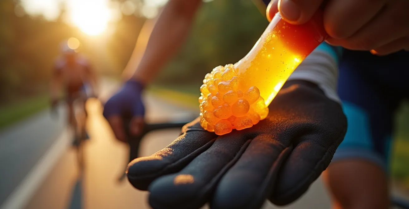 Kohlenhydratzufuhr während verschiedener Trainingsintensitäten mit Sportgetränken und Gels