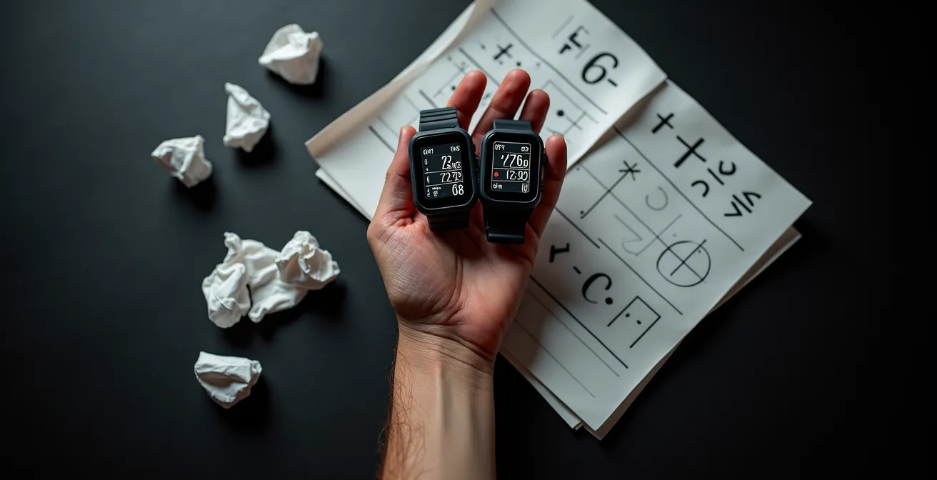 Vergleich zwischen veralteter Herzfrequenzformel und individueller Messung