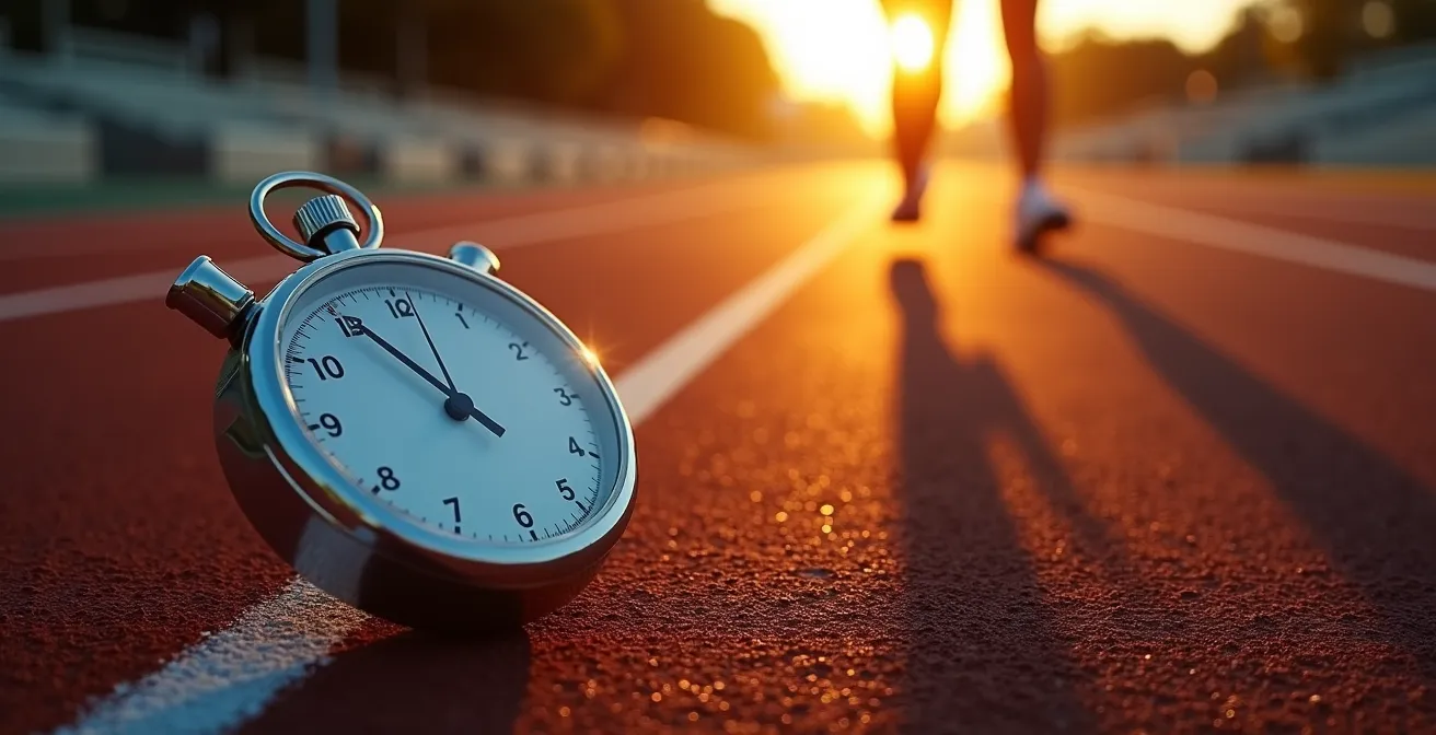 Visuelle Darstellung verschiedener Intervalltraining-Methoden für VO2max-Verbesserung